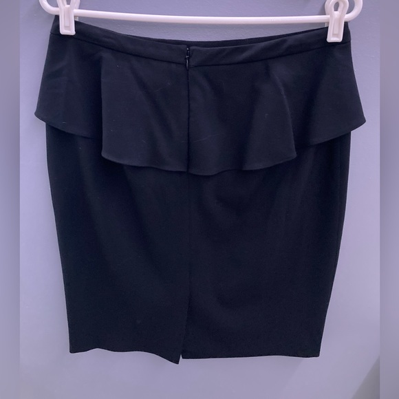 Tahari Black Shirt with Ruffle - Picture 4 of 7